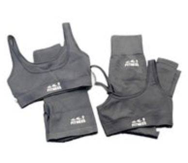Black Activewear Sets (Discount applied at checkout)